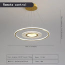 GobekUsa Acrylic Remote Control Chandelier: Modern Nordic Lighting for Home Decor