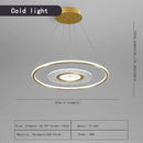 GobekUsa Acrylic Remote Control Chandelier: Modern Nordic Lighting for Home Decor
