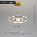 GobekUsa Acrylic Remote Control Chandelier: Modern Nordic Lighting for Home Decor