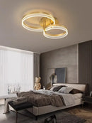 GobekUsa Acrylic Round Ring Ceiling Light LED Chandelier Modern Minimalism for Living Room and Kitchen