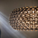GobekUsa Acrylic RS7 Bulb Pendant Lights Caboche Dia35/50/65CM Clear Gold Lamp