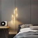 GobekUsa Acrylic Spiral Pendant Lamp Bedroom Living Room Modern Nordic Drop Hanging Light