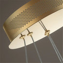 GobekUsa Adara Luxury LED Chandelier: Modern Ring Light for Home Interior Decoration