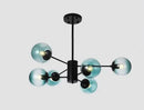 GobekUsa Adjustable Ball Glass Lustre Chandelier for Living, Dining, Bedroom Lighting