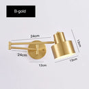 GobekUsa Adjustable LED Wall Lamp for Indoor Home Decor