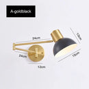 GobekUsa Adjustable LED Wall Lamp for Indoor Home Decor