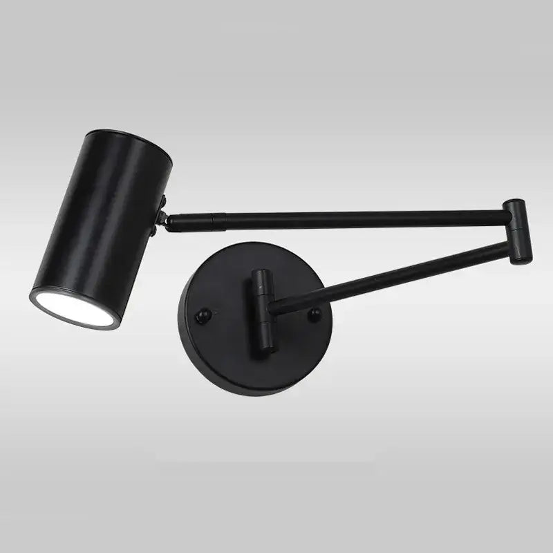 GobekUsa Adjustable Swing Arm Wall Lamp for Bedside Reading - LED Wall Sconce, photo 3 of 8