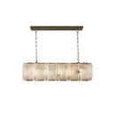 GobekUsa Dimmable LED Marble Art Chandelier Ceiling Light for Dinning Room