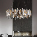 GobekUsa Crystal Ceiling Chandelier: Modern Luxury E14 Lighting Fixture for Home Decor