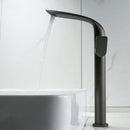 GobekUsa Basin Faucet: Brass Black Bathroom Mixer Tap, Single Handle Hot Cold Lavatory Faucet