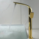 GobekUsa Basin Faucet: Brass Black Bathroom Mixer Tap, Single Handle Hot Cold Lavatory Faucet