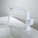 GobekUsa Basin Faucet: Brass Black Bathroom Mixer Tap, Single Handle Hot Cold Lavatory Faucet