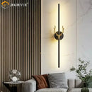 GobekUsa Deer Horn LED Wall Lamp for Staircase & Bedroom Decor