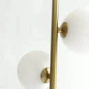 GobekUsa Brass/Black Glass Ball LED Pendant Lights Modern Bedroom Living Room Hanging Lamps