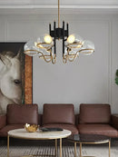 GobekUsa Glass Ball Pendant Light Fixture for Luxury Living Room Decor