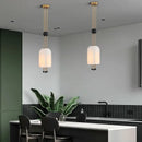 GobekUsa Glass LED Chandelier: Elegant Ceiling Light for Home Decor and Ambiance