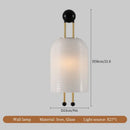GobekUsa Glass LED Chandelier: Elegant Ceiling Light for Home Decor and Ambiance