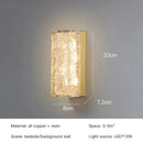 GobekUsa LED Bedroom Wall Lamp - Luxury Nordic Design Resin Light
