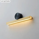 GobekUsa Gold Metal Linear LED Wall Mount Light Fixture for Corridor - Modern Sconce Lighting