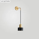 GobekUsa Marble LED Wall Light - Simplicity in Drum Shape