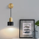 GobekUsa Marble LED Wall Light - Simplicity in Drum Shape