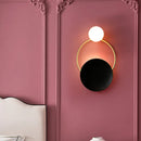 GobekUsa Gold Metal Wall Lamp with Postmodern Design and 1 Light for Living Rooms