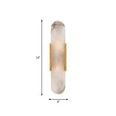 GobekUsa Gold Metal Wall Lamp with Postmodern Design and 1 Light for Living Rooms
