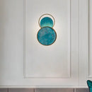 GobekUsa Gold Metal Wall Lamp with Postmodern Design and 1 Light for Living Rooms