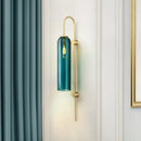 GobekUsa Gold Metal Wall Lamp with Postmodern Design and 1 Light for Living Rooms