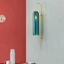 GobekUsa Gold Metal Wall Lamp with Postmodern Design and 1 Light for Living Rooms