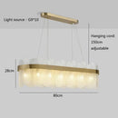 GobekUsa Glass Chandelier for Ceiling: Elegant Lighting Solution for Dining Table