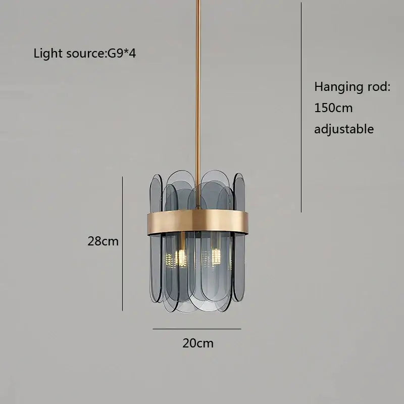 GobekUsa Glass Chandelier for Ceiling: Elegant Lighting Solution for Dining Table, photo 18 of 22