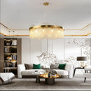 GobekUsa Glass Chandelier for Ceiling: Elegant Lighting Solution for Dining Table