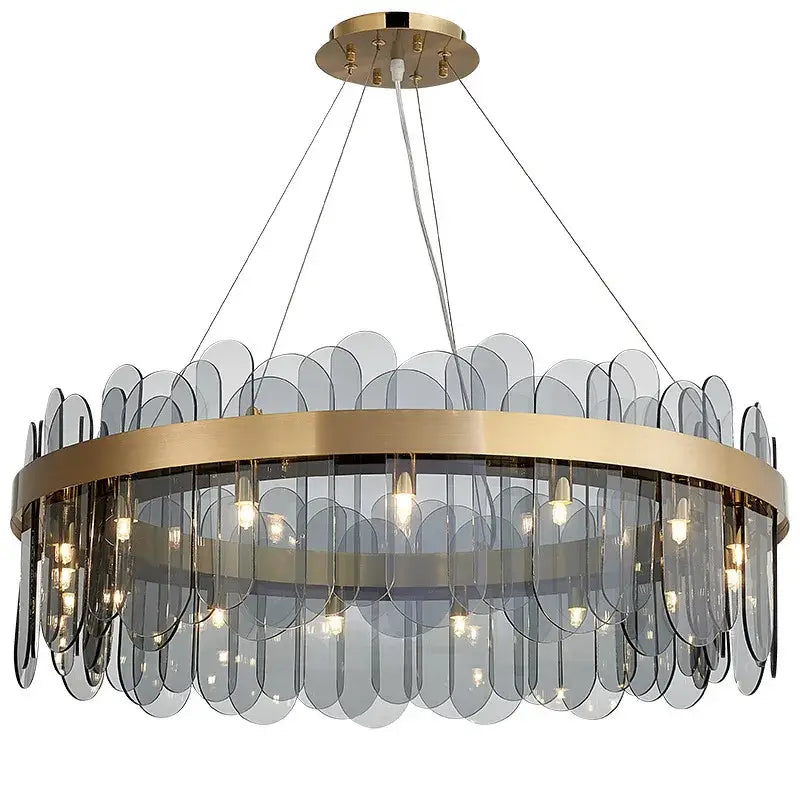 GobekUsa Glass Chandelier for Ceiling: Elegant Lighting Solution for Dining Table, photo 6 of 22