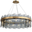 GobekUsa Glass Chandelier for Ceiling: Elegant Lighting Solution for Dining Table