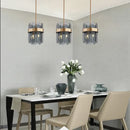 GobekUsa Glass Chandelier for Ceiling: Elegant Lighting Solution for Dining Table