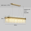 GobekUsa Glass Chandelier for Ceiling: Elegant Lighting Solution for Dining Table