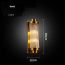 GobekUsa Crystal LED Wall Sconce Light for Bedroom and Corridor