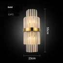 GobekUsa Crystal LED Wall Sconce Light for Bedroom and Corridor