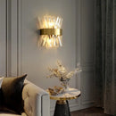 GobekUsa Crystal LED Wall Sconce Light for Bedroom and Corridor