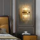 GobekUsa Crystal LED Wall Sconce Light for Bedroom and Corridor