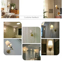 GobekUsa Copper Wall Lamp: Modern, Elegant Lighting for Home, Hotel, or Office