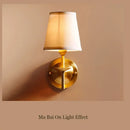 GobekUsa Copper Wall Lamp: Modern, Elegant Lighting for Home, Hotel, or Office