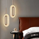 GobekUsa Bedside Pendant Lights | Modern Indoor Chandelier for Bedroom Ceiling Decor