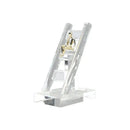 GobekUsa Crystal Staircase Statue: Golden Man Climbing Handicrafts Glass Home Decor