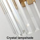 GobekUsa Crystal Wall Light: Modern Nordic Sconces Indoor Lighting for Living Room Bedroom