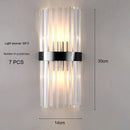 GobekUsa Crystal Wall Light: Modern Nordic Sconces Indoor Lighting for Living Room Bedroom
