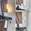 GobekUsa Glass LED Pendant Chandelier for Bedroom Living Room Lighting