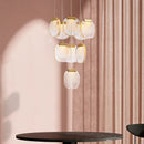 GobekUsa Glass Pendant Lights: Modern Crystal Hanging Lamp for Home Decor