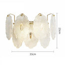 GobekUsa Gray Glass Wall Lamp - Modern Living Room Decor Sconce Light